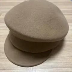 ブラウン　キャスケット
