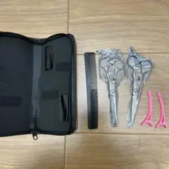 ⭐️散髪 はさみ セット ステンレス製 ヘア カット ハサミ すきバサミ