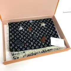 LV ルイヴィトン エトール キャットグラム 大判 ストール MP2271 猫