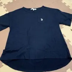 レディース tシャツ　polo L ネイビー