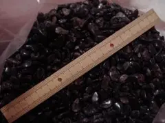 【天然石】黒水晶 (モリオン) さざれ 小 100g　パワーストーン