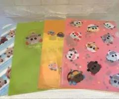 【新品】PUI PUI モルカー　クリアファイル4枚セット