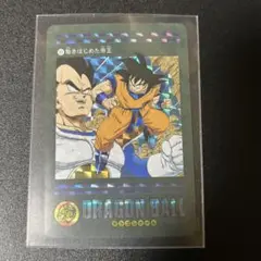 【海外製】鳥山明 ドラゴンボール カードダス サイヤ人編No.37