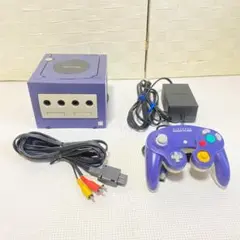 GAMECUBE バイオレット 本体 コントローラ セット 任天堂 ニンテンドー