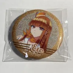 カラフルピーチ　ダイナー缶バッジ　えと