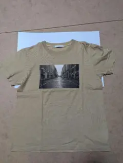 【N.Natural Beauty Basic】風景プリント 半袖Tシャツ