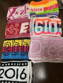 E-girlsマフラータオル7枚セット
