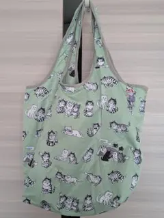 水木しげる エコバッグ 猫楠 　キーホルダー付