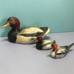 親子カモ3体セット