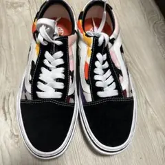 24カラッツ × バンズ オールド スクール ライト 23cm 迷彩グラフィック