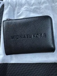 MICHAEL KORS ブラック二つ折り財布