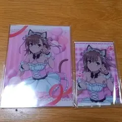 とある科学の超電磁砲　くじ引き堂　アクリルスタンド　パネル　ケモミミメイド