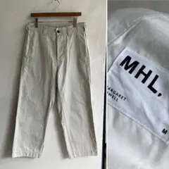 23AW MHL. コットン ワークパンツ MARGARET HOWELL