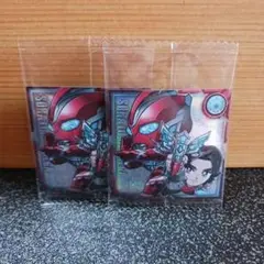 2枚　ソラト&オメガ　ウルトラマン　シール　ウエハース　Vol.5