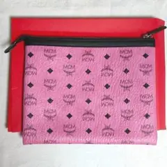 新品未使用 MCM エムシーエム クラッチバッグ 紫 非売品 ノベルティ レア