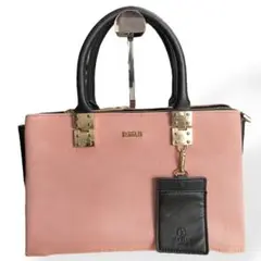 美品　D.KELLY ニノン ハンドバッグ ショルダーバッグ　２way ピンク