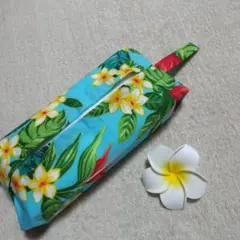 エコティッシュカバー ハワイアン雑貨 D ハンドメイド ストレチア