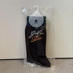 新品 ★ MARK&LONA 靴下 ソックス マーク&ロナ 国内正規品 黒
