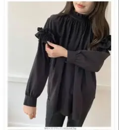 フリルハイネック ラッシュガード