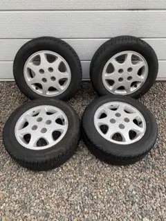 日産純正!205/60R15!ホイルタイヤ4本!スペア!ドリケツなどに