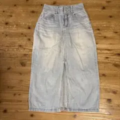 AZUL BY MOUSSY ライトブルータイトスカート S