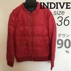 新品未使用 INDIVE インディヴィ 2way ダウンジャケット