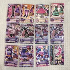 アイカツ　ドーリーデビル 大地のの 白樺リサ　12点セット