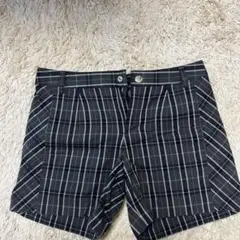 23区 sport コットン チェック ショートパンツ ハーフパンツ 64