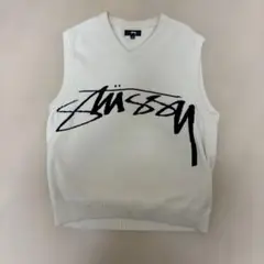 Stüssy ホワイト ベスト Mサイズ