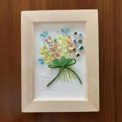 シーグラスアート(海の花束2025)