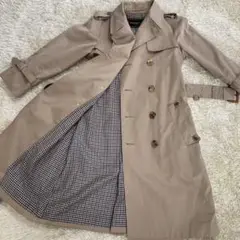 極美品✨Deuxieme Classe トレンチコート ロング丈 裏地チェック