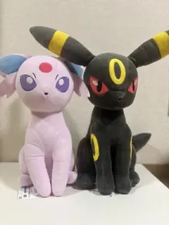 ポケットモンスター めちゃもふぐっとぬいぐるみ ブラッキー エーフィ セット