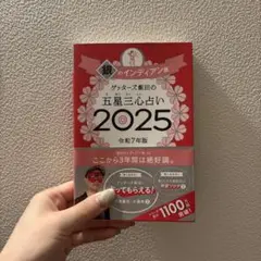 【サイン付き】ゲッターズ飯田の五星三心占い2025 銀のインディアン座