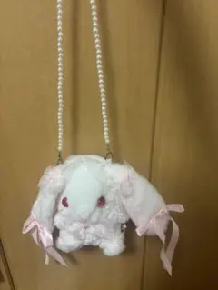 うさぎぬいぐるみ ショルダーバッグ 地雷バック