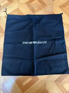 Giorgio Armani 黒巾着収納袋