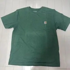 Carhartt グリーン ポケットTシャツ Lサイズ