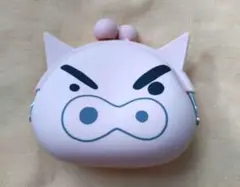 お値下げ☆クレヨンしんちゃん ぶりぶりざえもん　シリコン財布 がま口財布