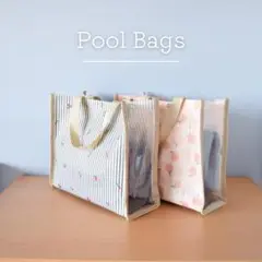 プールバッグ ＊ ピーチ or チェリー