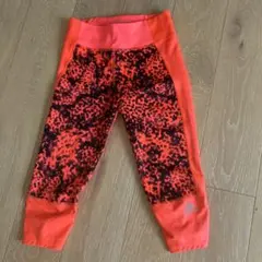adidas レオパード柄 クロップドパンツ