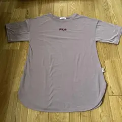 FILA Tシャツ チュニック ラベンダー パープル Ｍ