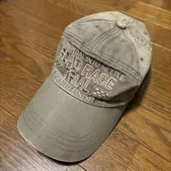 グレー刺繍キャップ ロードレース
