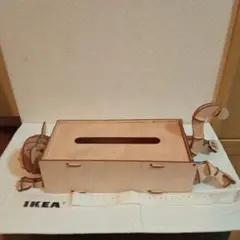 リビングネコティッシュＢOＸケース(ki-gu-mi)