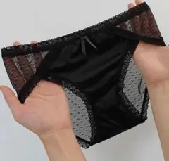 A074セクシーランジェリーエロかわいい下着 　ブラック