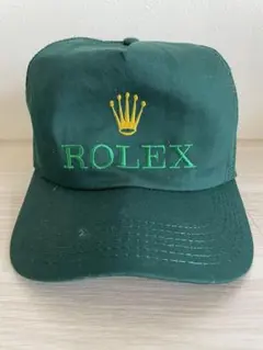 夏特価‼️ROLEX 緑色キャップ メッシュ