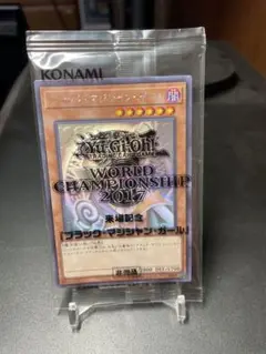 ブラックマジシャンガール 魔法の筒 WCS 2023 連番 セット 遊戯王 WCS2023 来場者特典 ブラックマジシャンガール