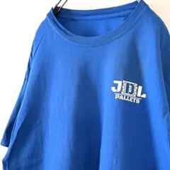JDL PALLETS WE BUY&SELL Tシャツ ブルー 青 古着