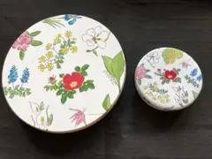 六花亭　六花のつゆ空き缶　大小2個セット