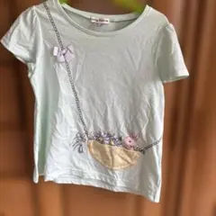 any FAM 130サイズ ミントグリーンTシャツ
