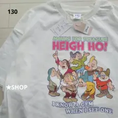 リトシー ディズニー 白雪姫 7人のこびと 小人 半袖 tシャツ 130