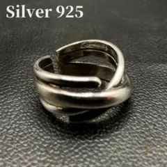 指輪 リング シルバーリング 925 クロス メンズ レディース シンプル 7F